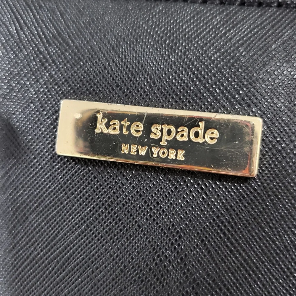 Kate Spade Black Saffiano Leather Satchel
